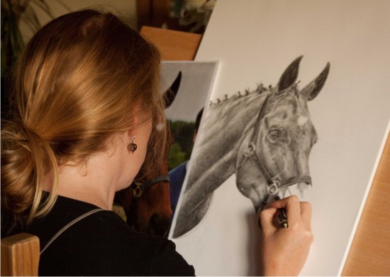 Learn Angie's top tips and ensure your pencil portraits look their best